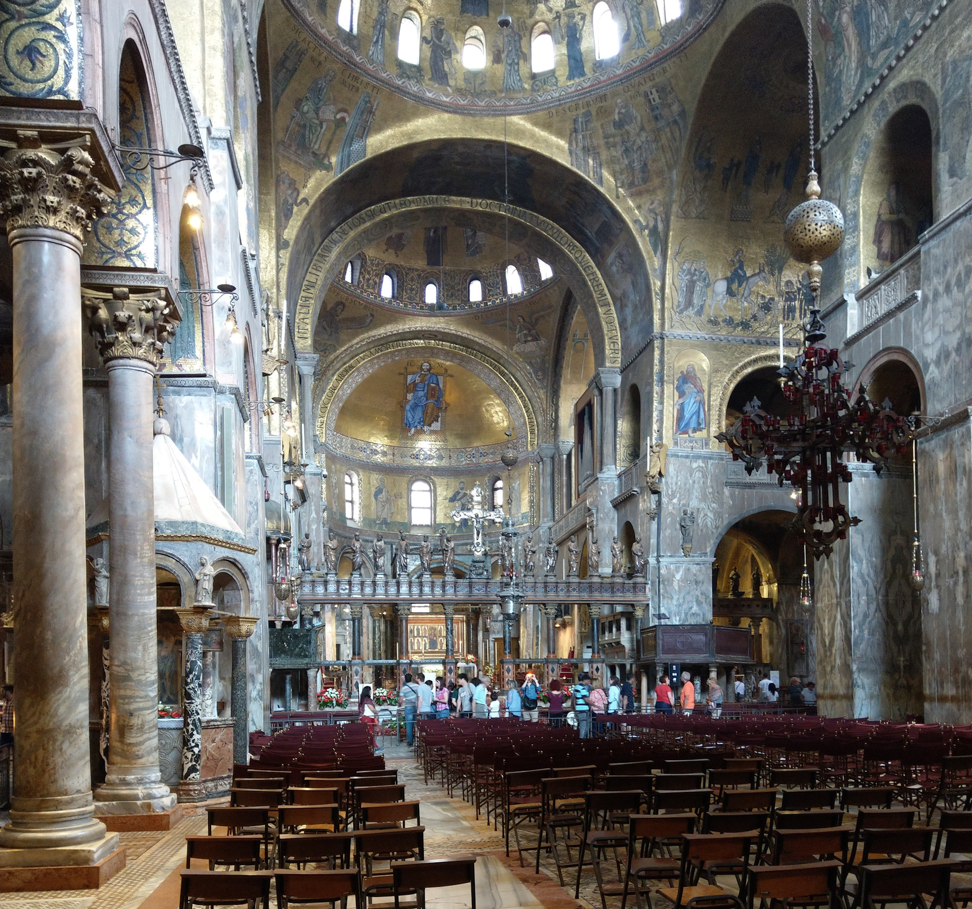 Собор святого марка в венеции внутри