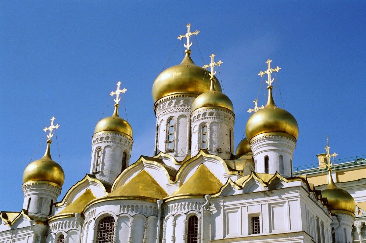 Архитектура России собор золотые купола