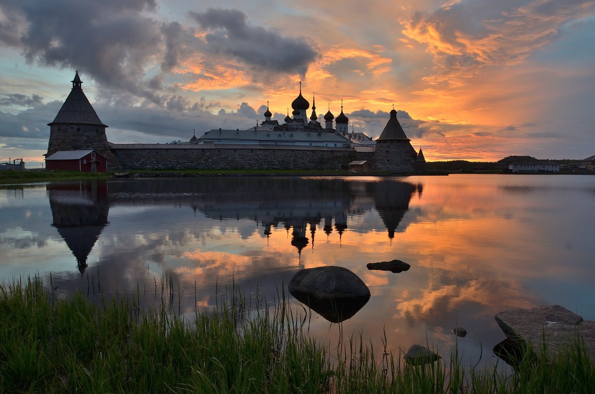 Остров Соловки монастырь