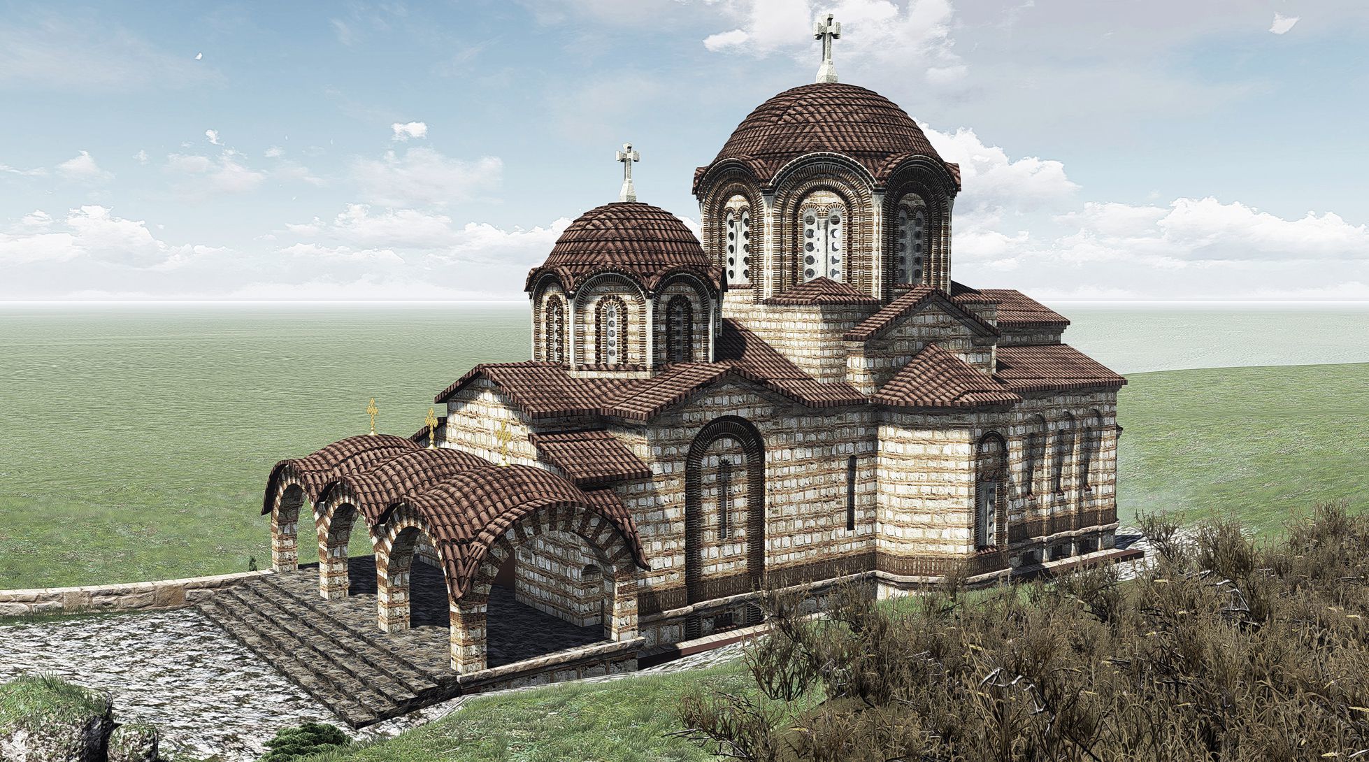 Византийский собор (70 фото) .
