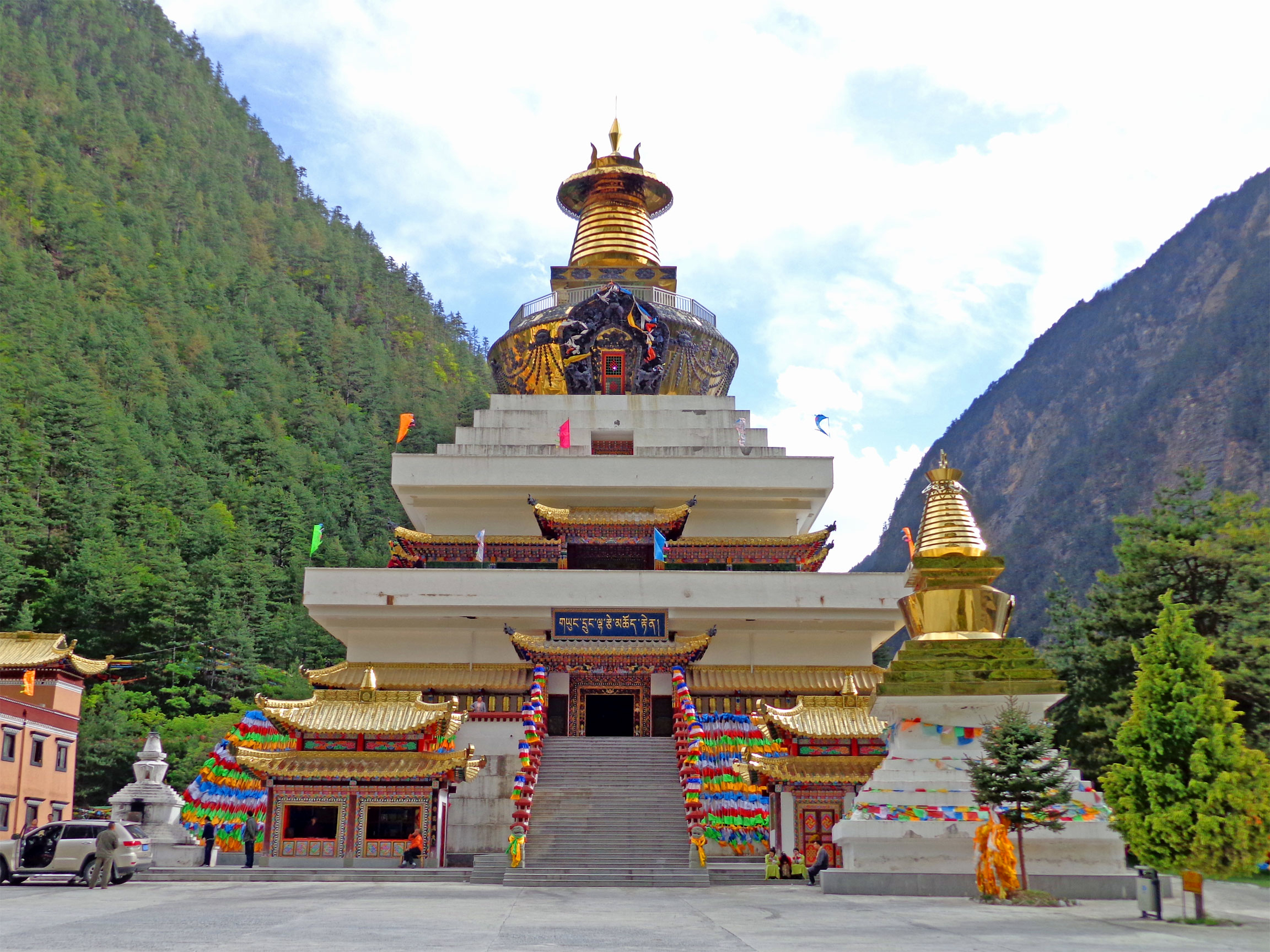 Тибет храм Джахан