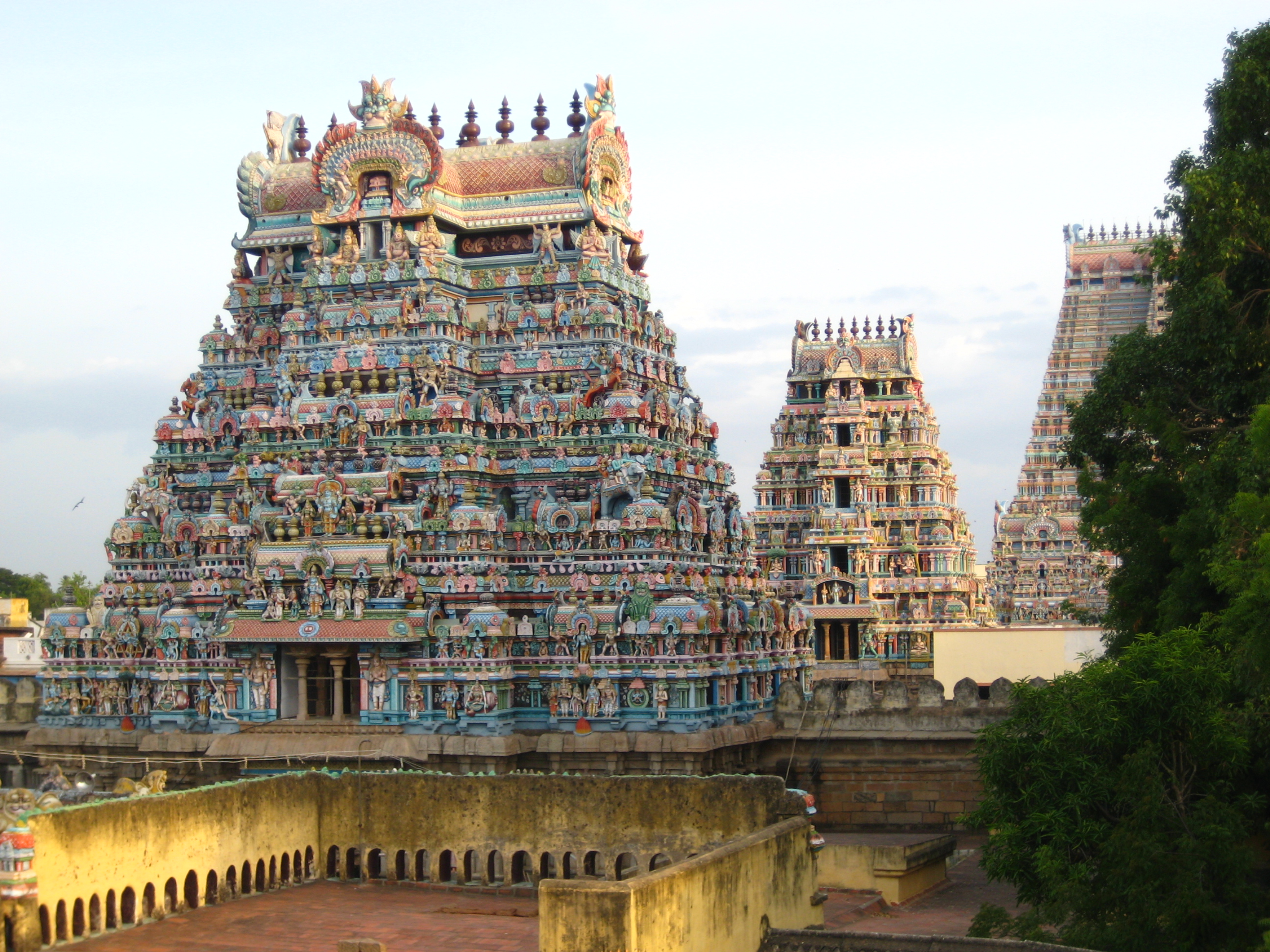 Храм Шрирангам в Индии