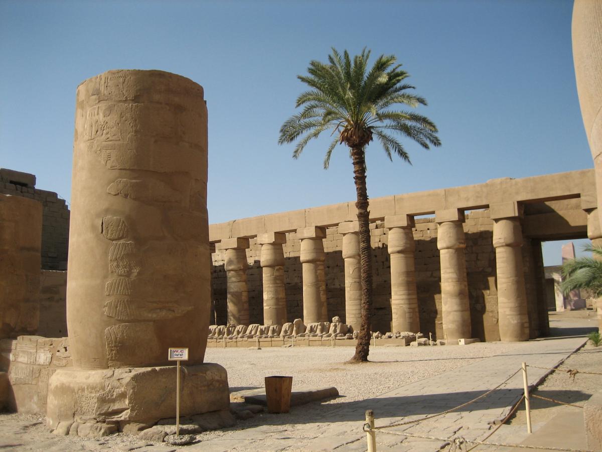 Карнакский храм Египет