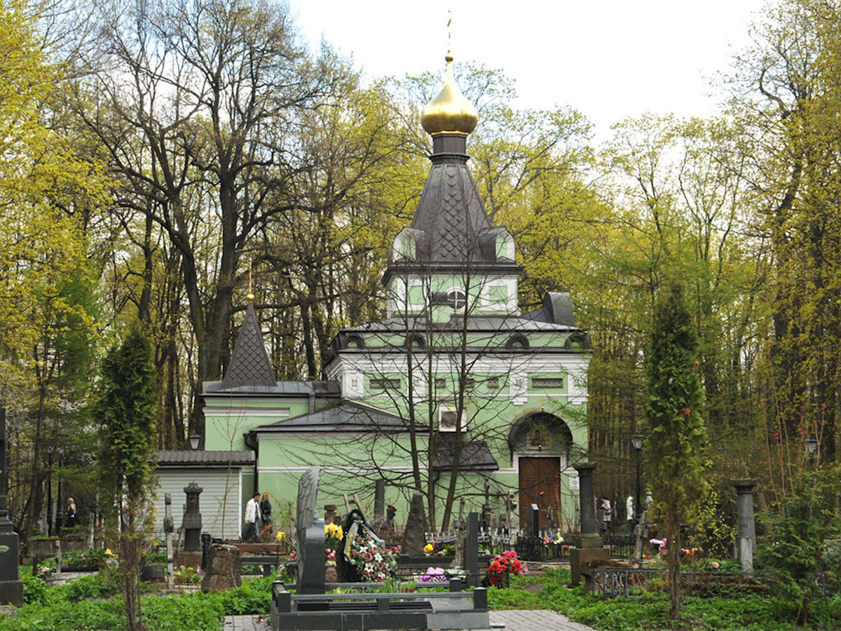 смоленское кладбище в санкт петербурге часовня ксении