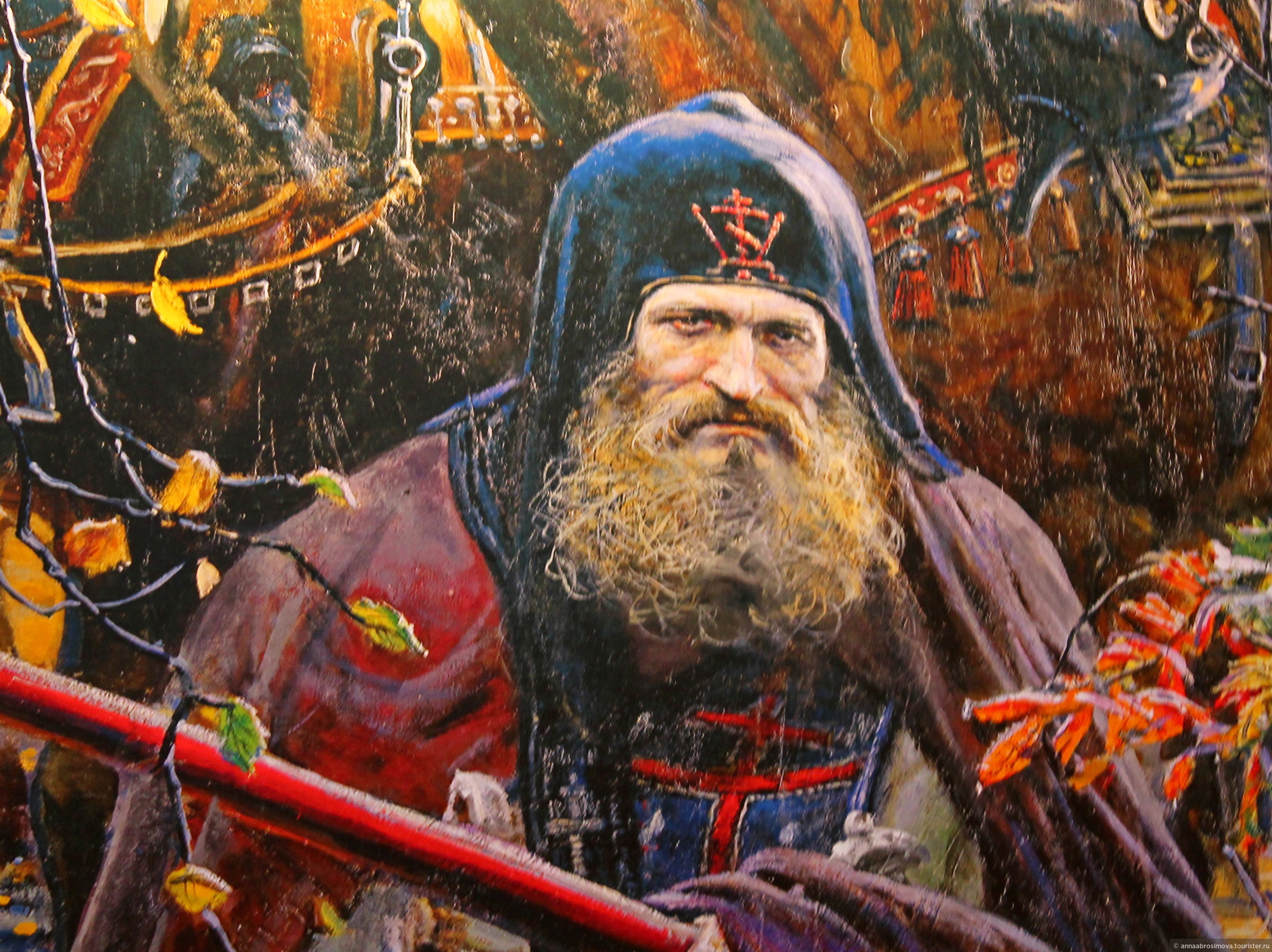 Картина Павла Рыженко победа Пересвета