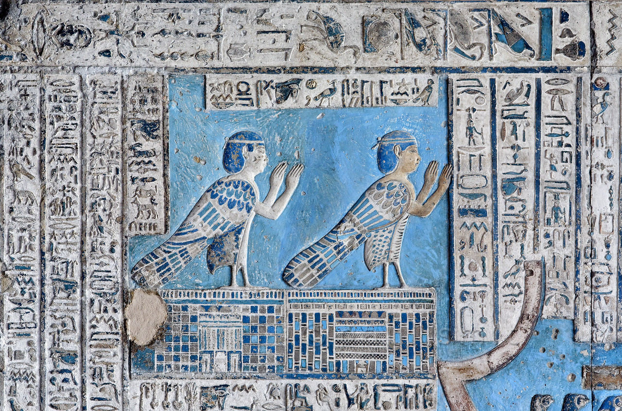 Египет фрески Дендера