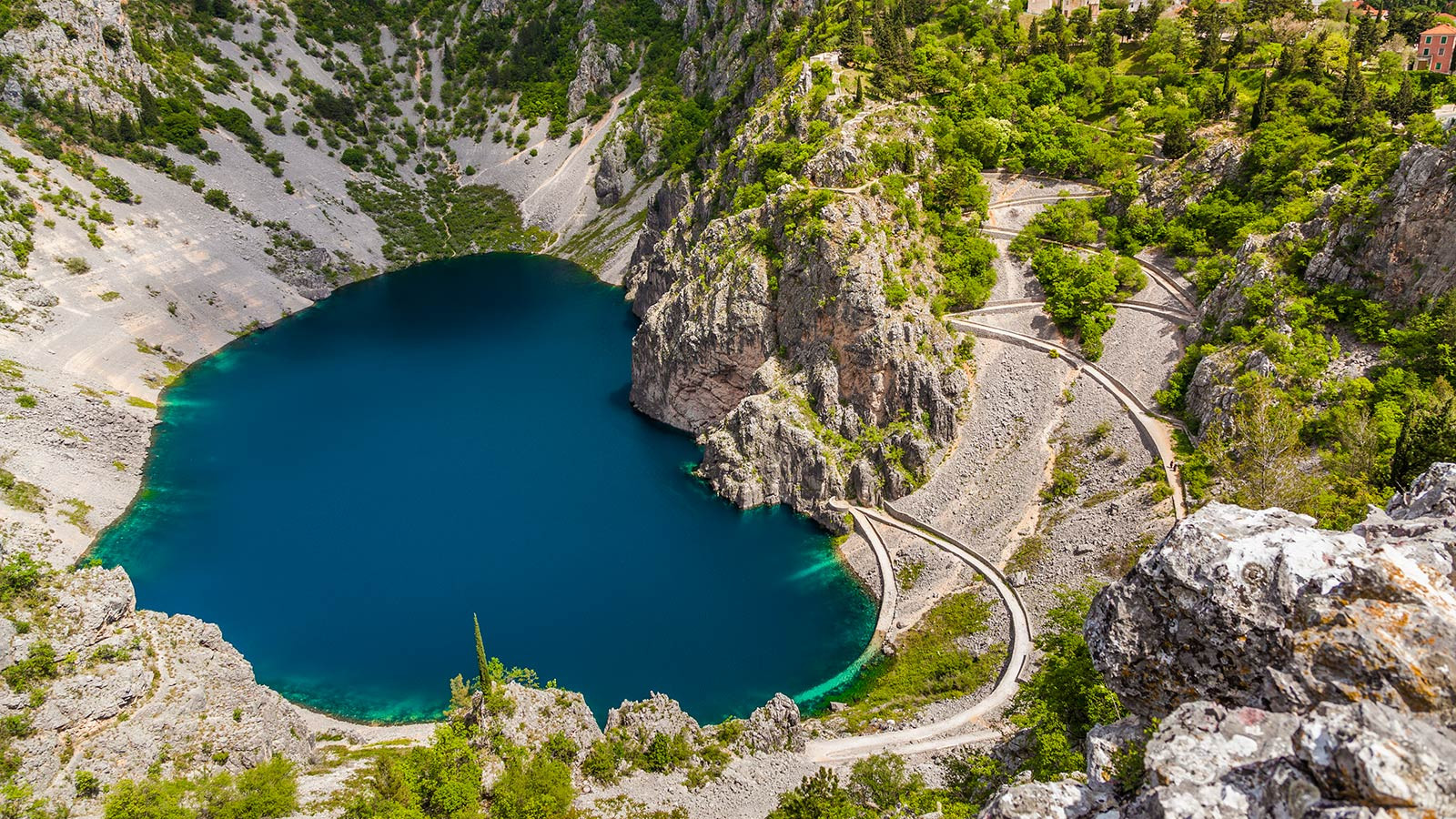 красное озеро в хорватии