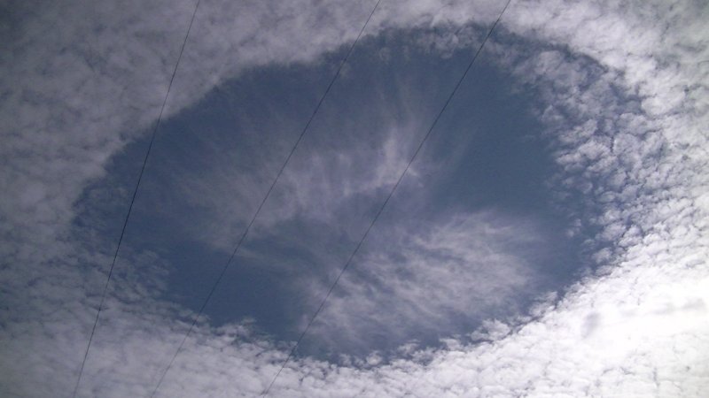 Необычные облака прямоугольное
