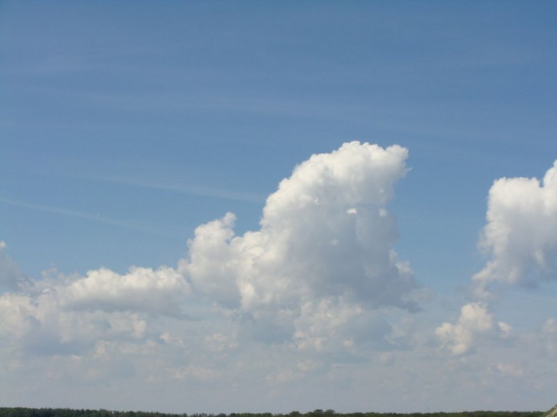На что похожи облака