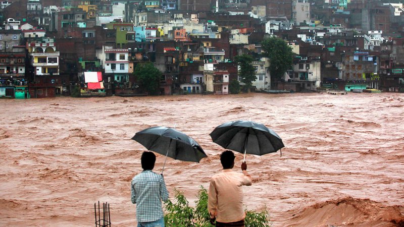 Сезон дождей в Индии