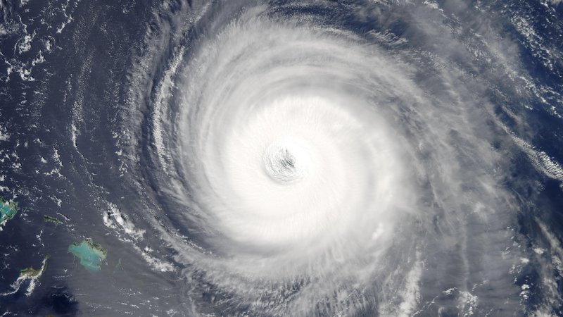 Ураган Катрина с космоса