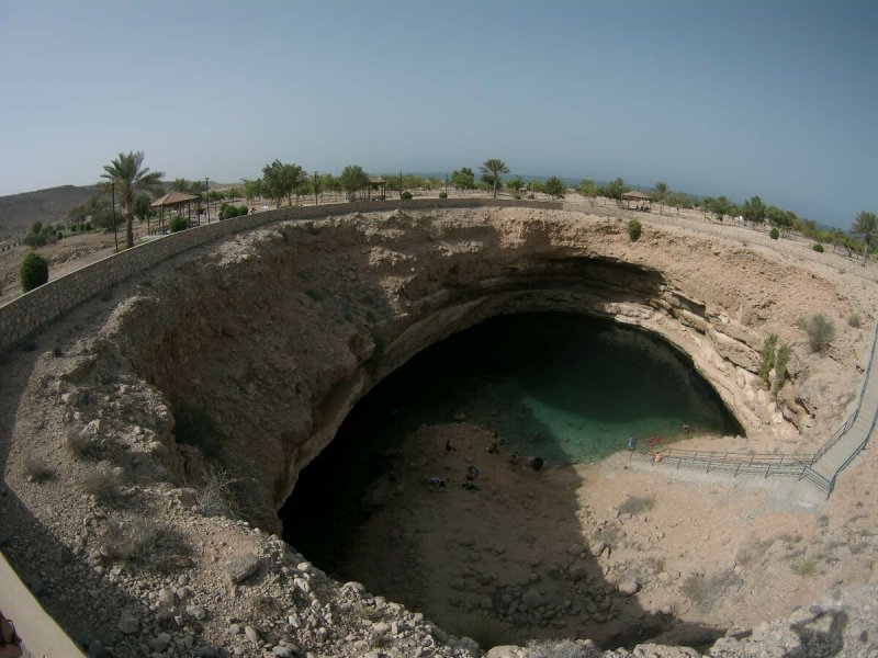 Колодец Бимма в Омане