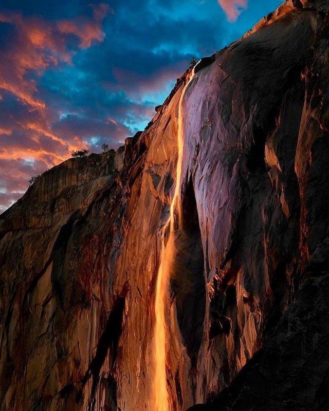 Огненный водопад Хорстейл