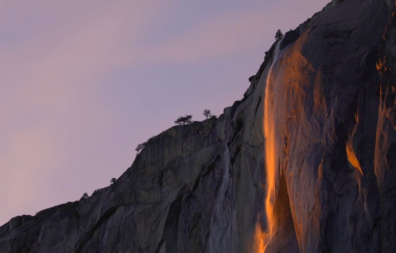 Firefall, Horsetail Fall, California