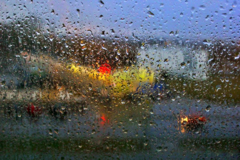 Новосибирск летом дождь