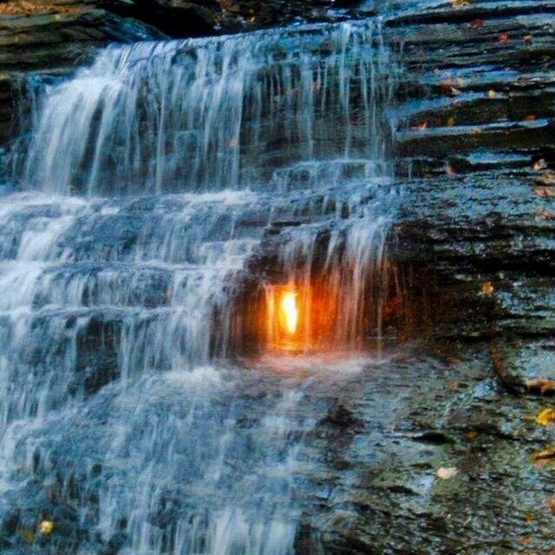 Водопад вечного огня, Нью-Йорк