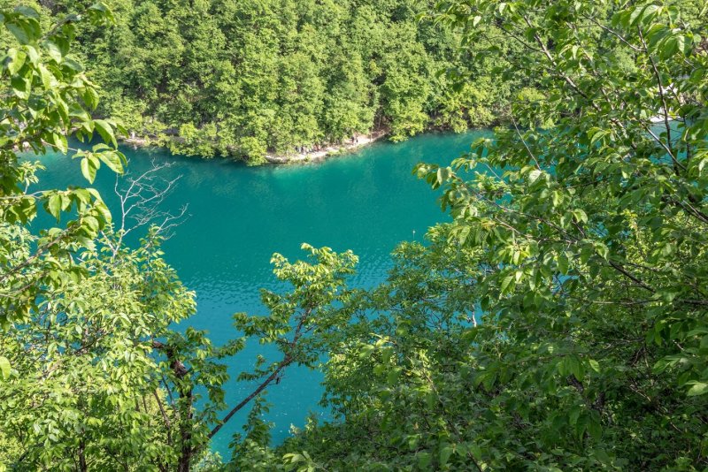 Голубое озеро Хорватия