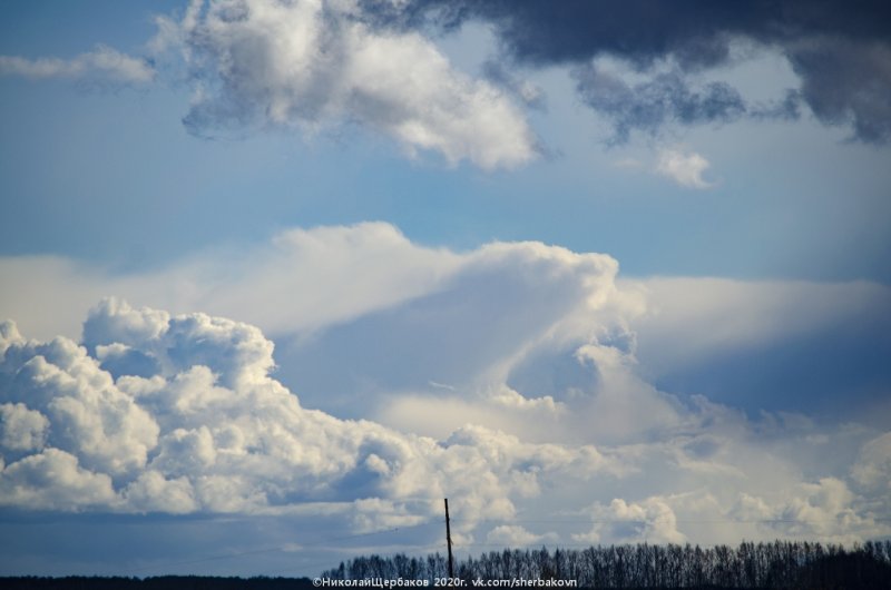 Сказочные облака фото