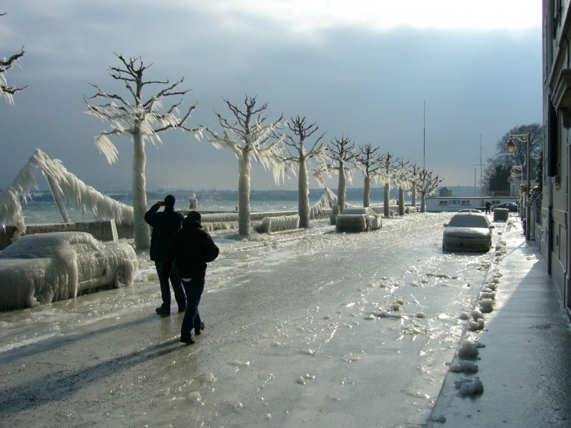 Ледяной шторм Версуа Швейцария 2005