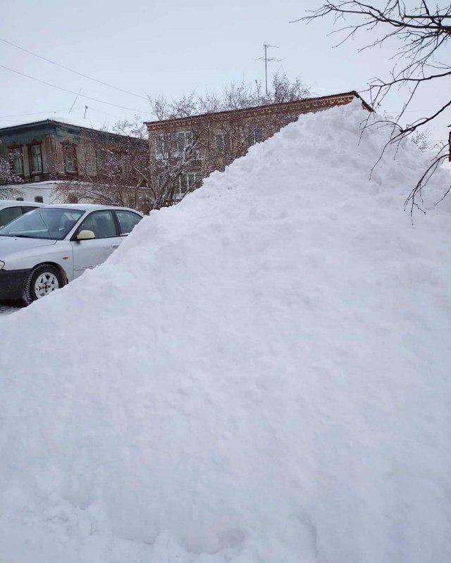 Зима прогород Киров