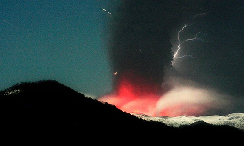 Вулкан Пуйеуэ Чили