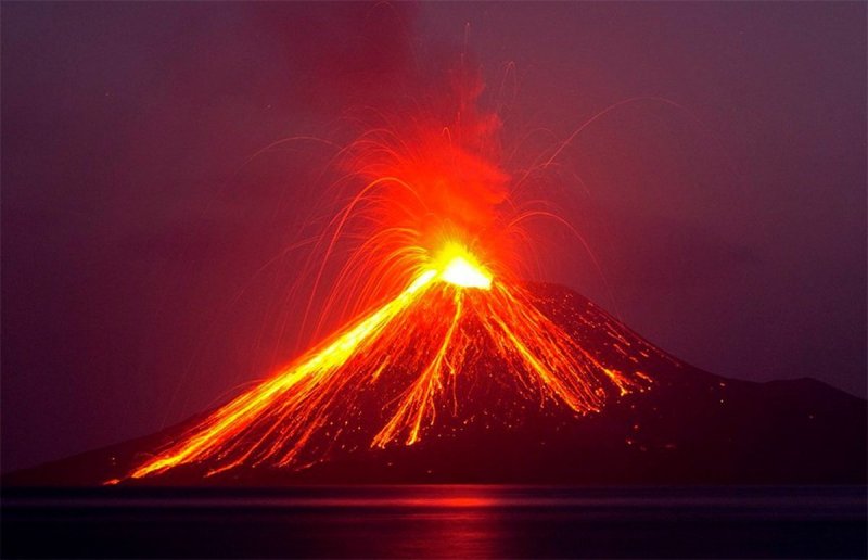 Вулкан Кракатау извержение 1883