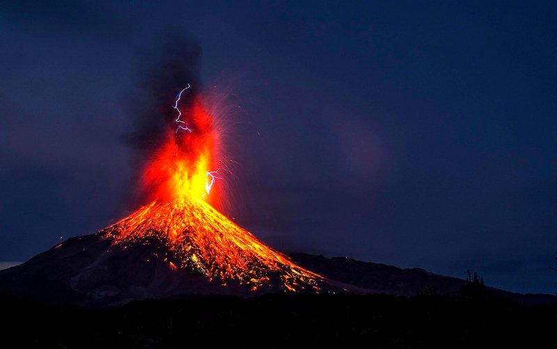 Мексика действующие вулканы Колима