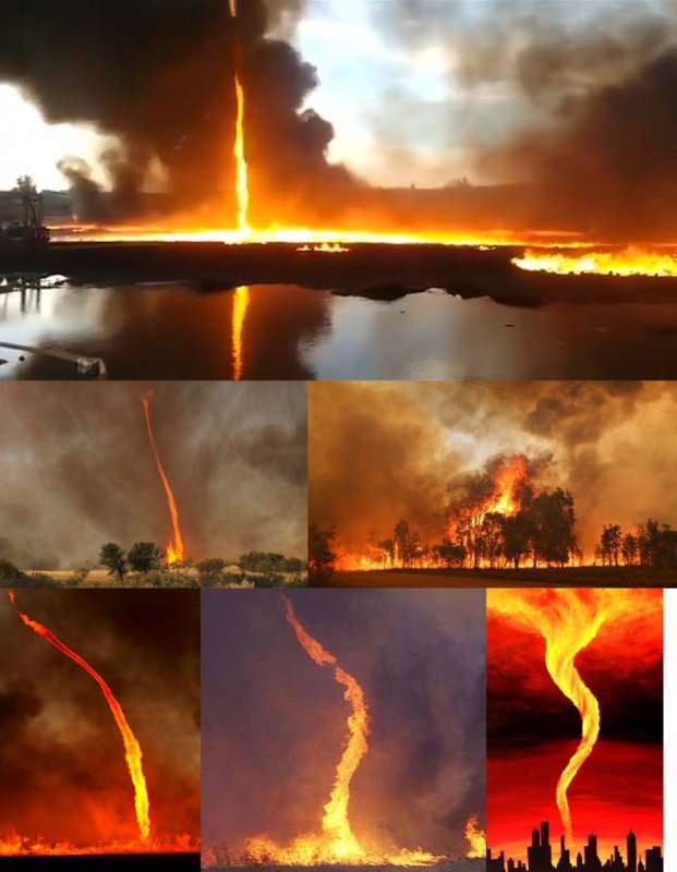 Огненный шторм природное явление