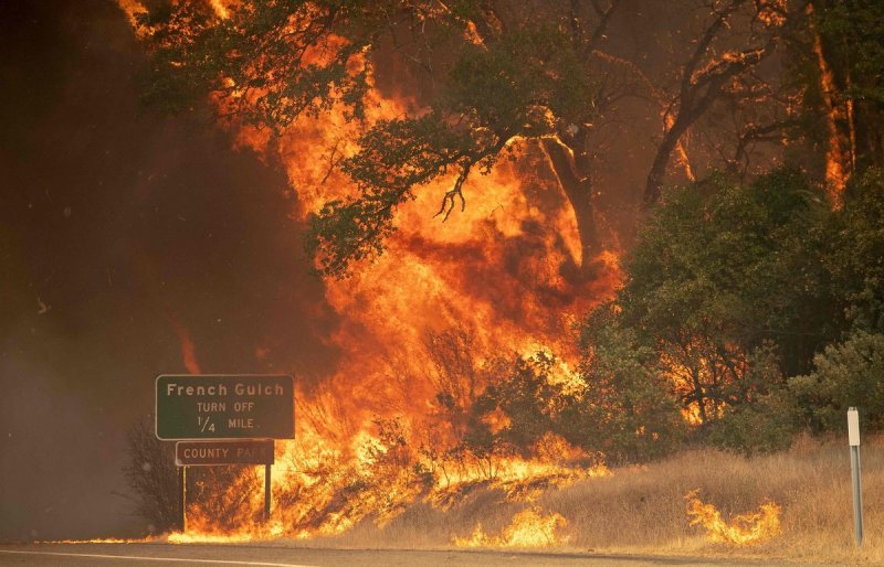 Огненный Торнадо Калифорния