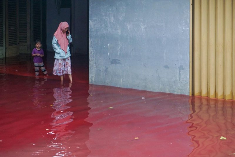 Красный дождь в Индии 2001