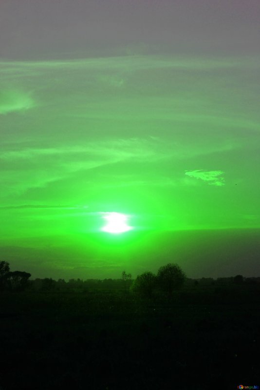 Зеленый Луч явление природы