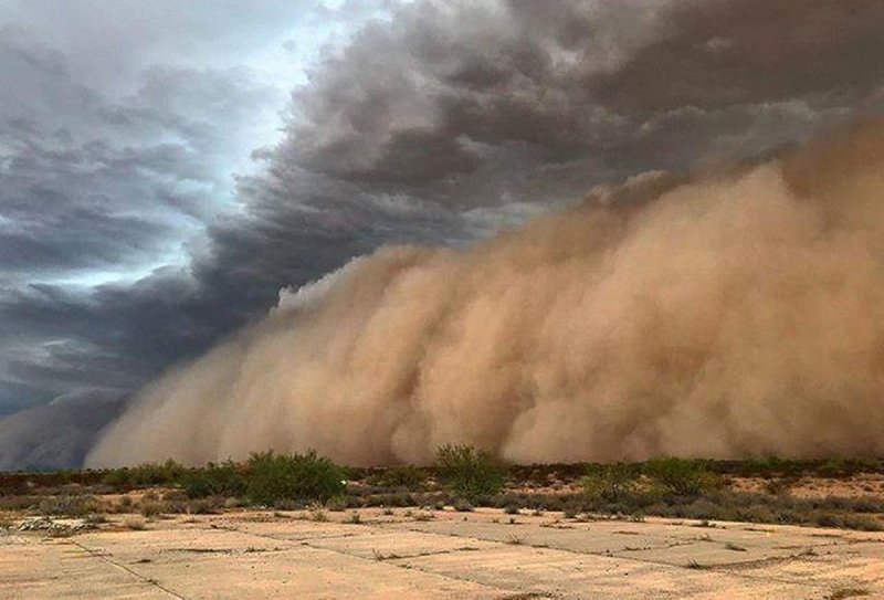 Ветровая эрозия пыльные бури