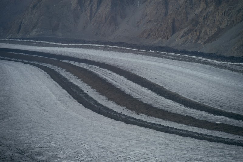 Аэрофотоснимки ледников Алтая