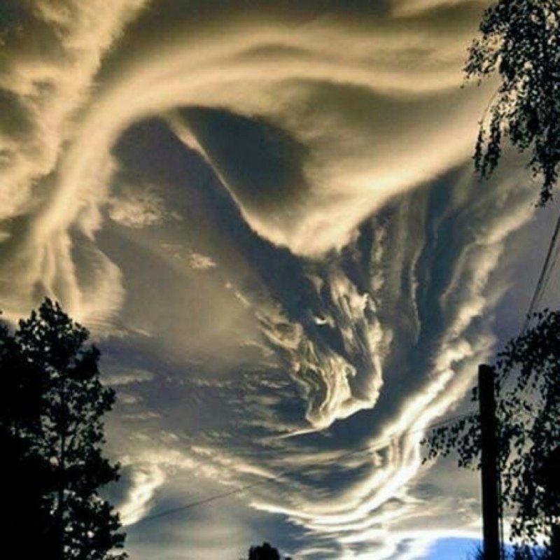 Интересные облака