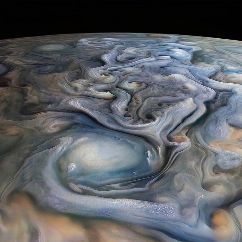 Снимки поверхности Юпитера