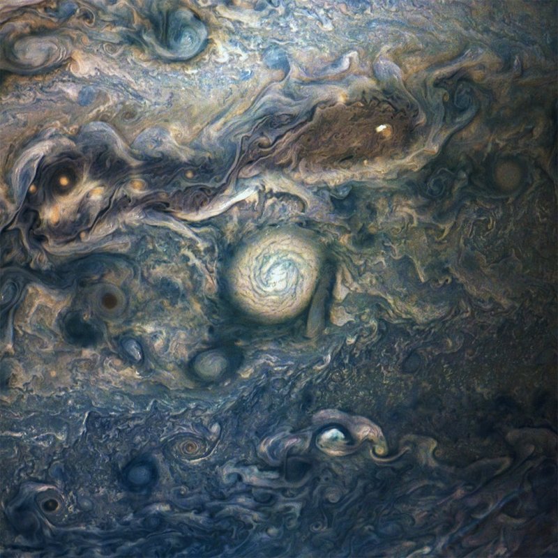 Аммиачные облака Юпитера
