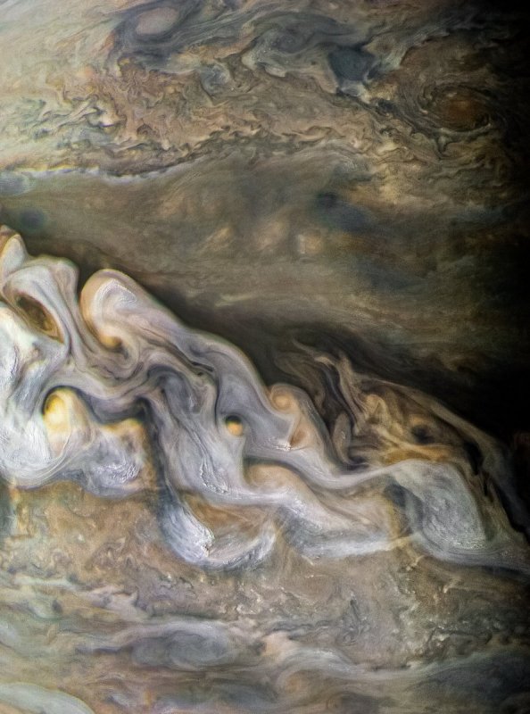 Шторм Юпитер НАСА