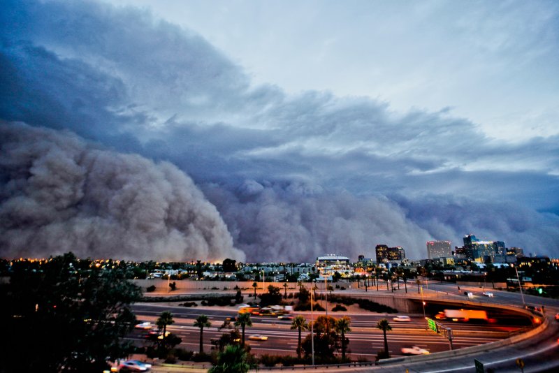 Природные явления Песчаная буря