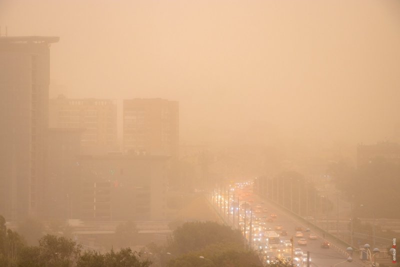 Пылевая буря в Ростове на Дону 2020