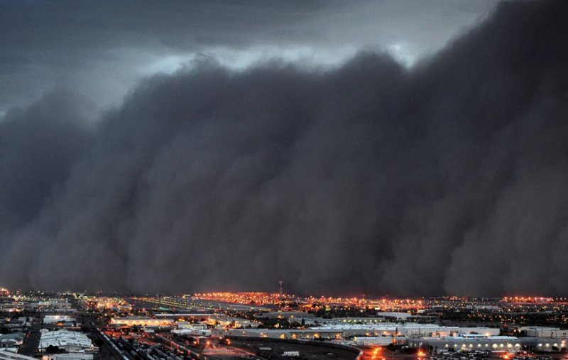 Пылевая буря Аризона