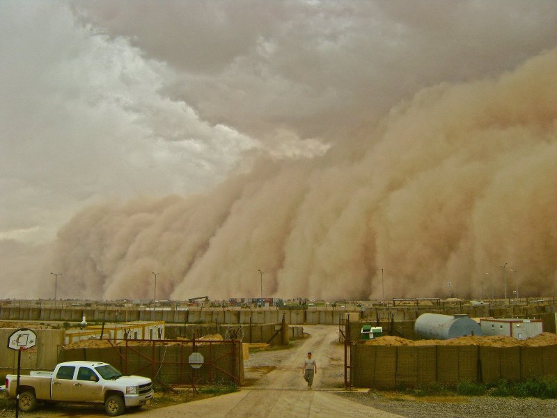 Природные явления Песчаная буря