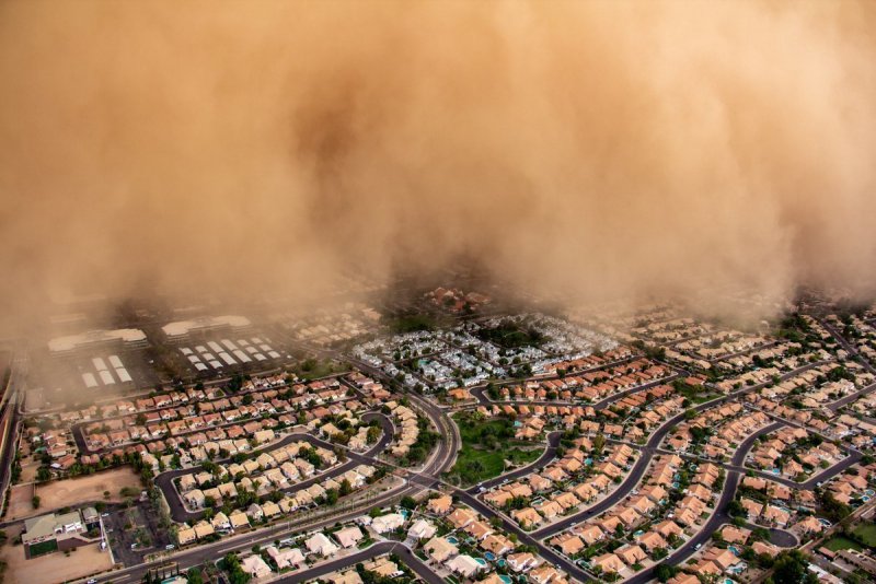 Пылевая буря Аризона