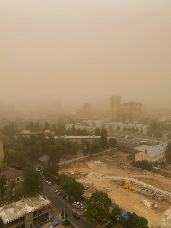 Песчаная буря Ростов 2020