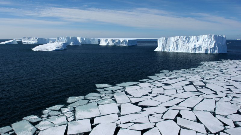 Восточно-Сибирское море таяние ледников