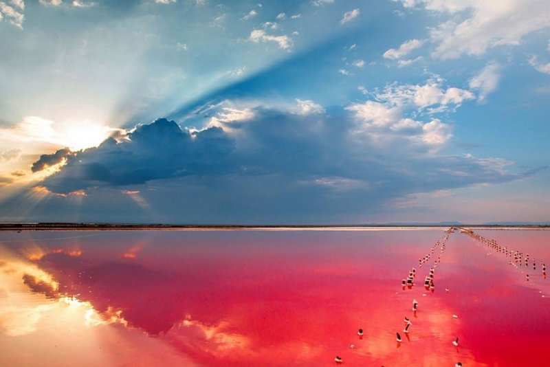 Озеро красное Красноперекопск