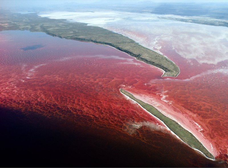 Красное озеро Коробицыно
