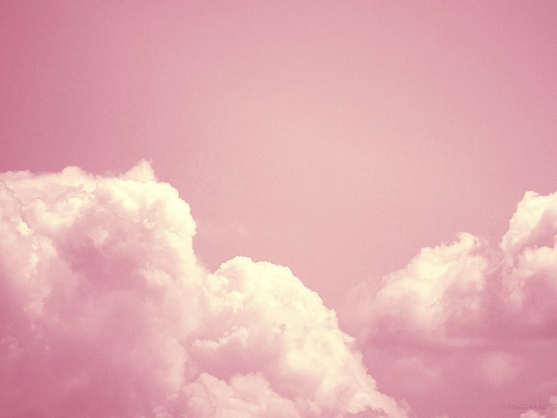 Картинки розовые облака