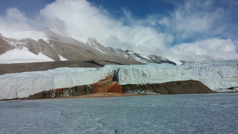 Ледник Тейлора в Антарктиде