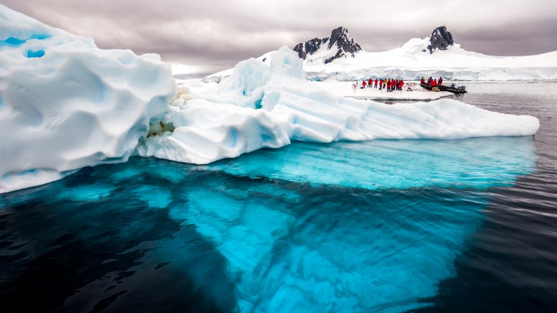 Антарктида под водой