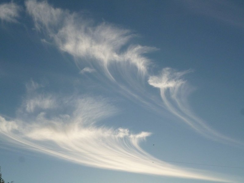 Перисто-Слоистые волокнистые облака